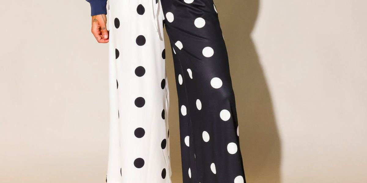 Burnt Toast half and half cropped pant with original in-house designs