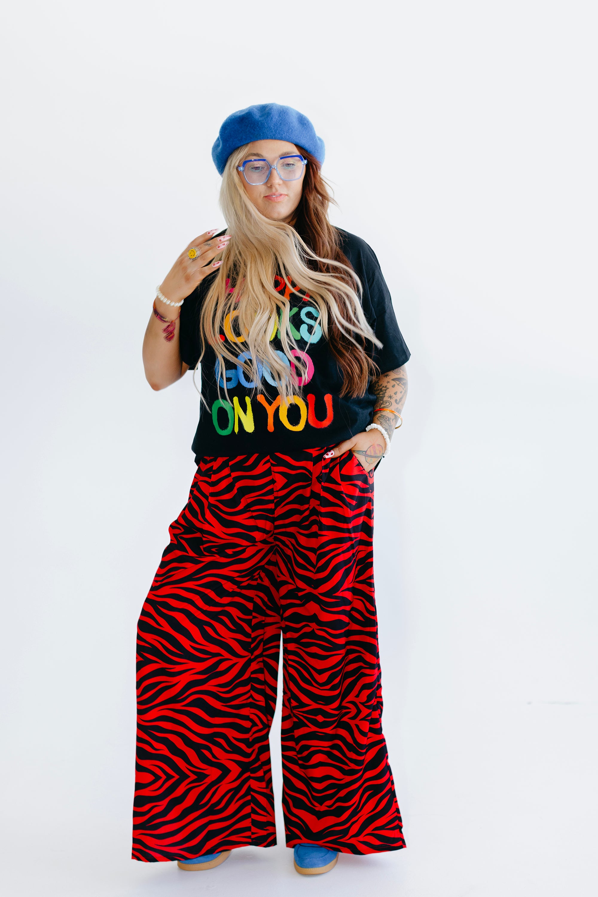 Red Zebra Classic Trousers