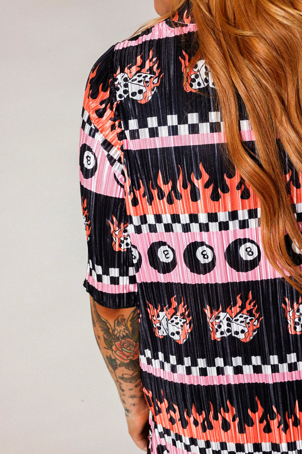 Sk8r Girl Short Sleeve Plissé Set **RESTOCKED**