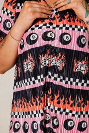 Sk8r Girl Short Sleeve Plissé Set **RESTOCKED**