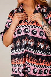 Sk8r Girl Short Sleeve Plissé Set **RESTOCKED**