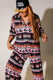 Sk8r Girl Short Sleeve Plissé Set **RESTOCKED**