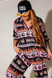 Sk8r Girl Short Sleeve Plissé Set **RESTOCKED**