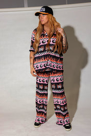 Sk8r Girl Short Sleeve Plissé Set **RESTOCKED**