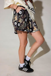 Lucky Shot Plissé Shorts