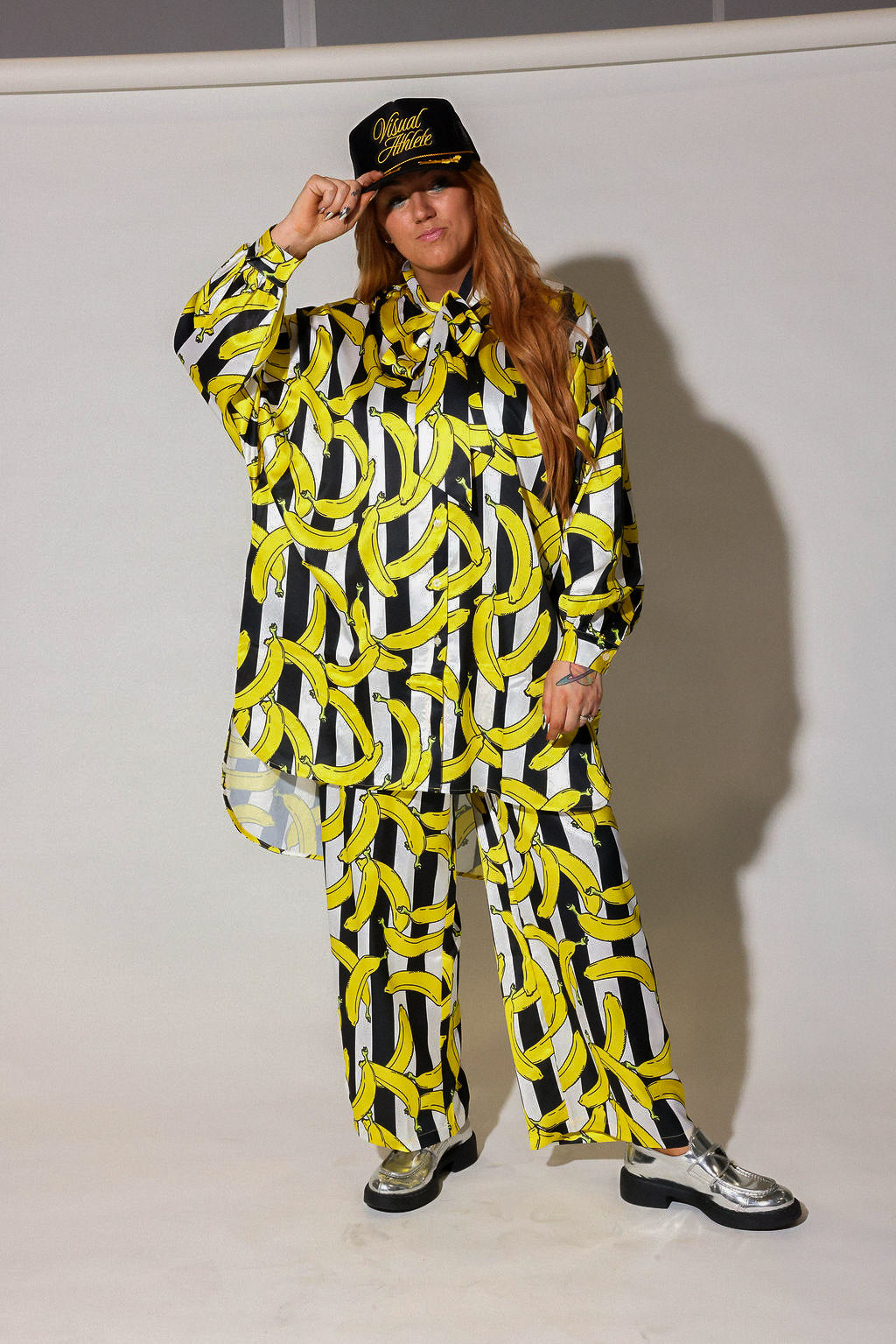 B-A-N-A-N-A-S Oversized Bow-Tie Set