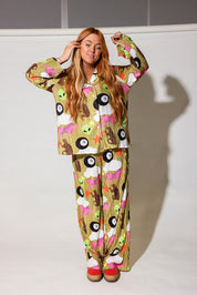 We Come in Peace Plissé Set **RESTOCKED**