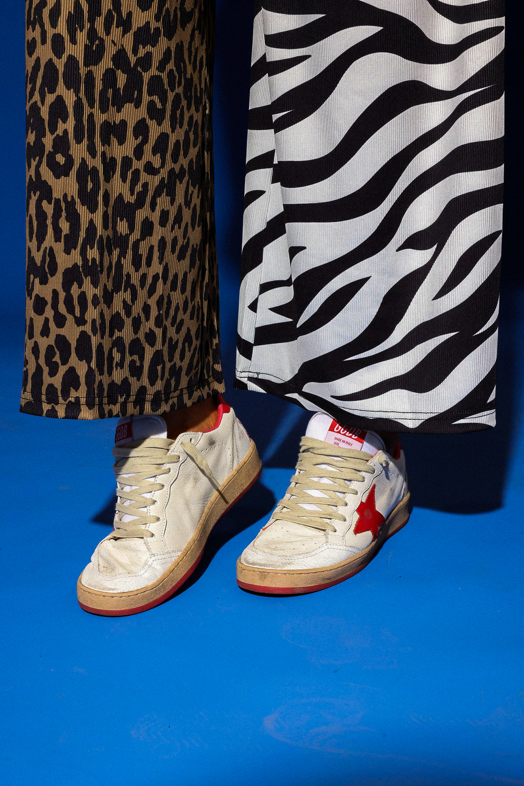 Animal Style Half & Half Cropped Pants **RESTOCKED**