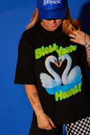 Bless Your Heart Premium Black Graphic Tee (Front + Back)