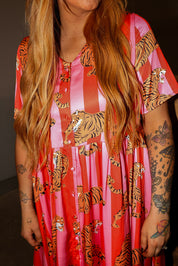 Hear Me Roar Maxi Dress **RESTOCKED**