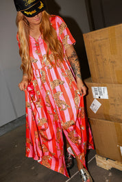 Hear Me Roar Maxi Dress **RESTOCKED**