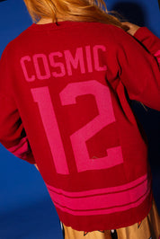 Cosmic Knit Jersey Sweater