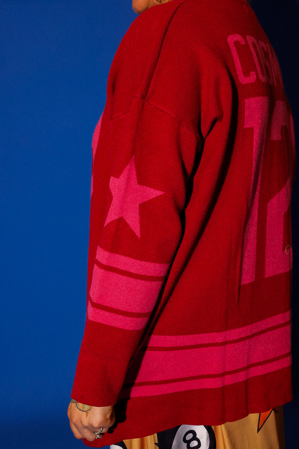 Cosmic Knit Jersey Sweater