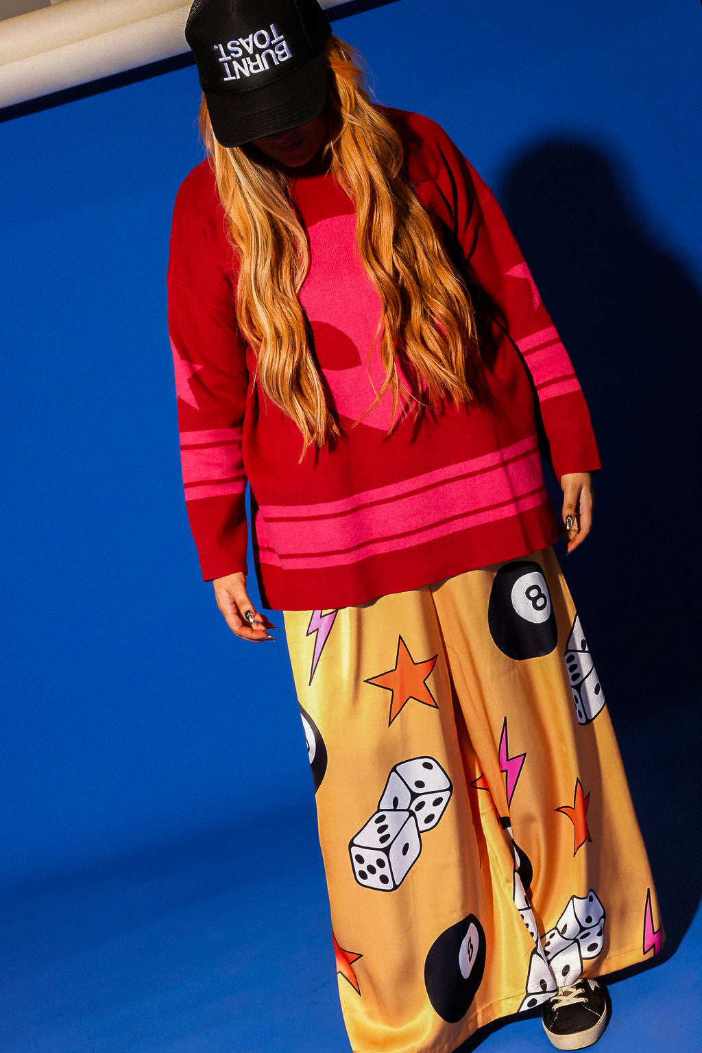 Cosmic Knit Jersey Sweater