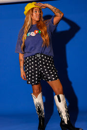 Hot Spot Plisse Shorts