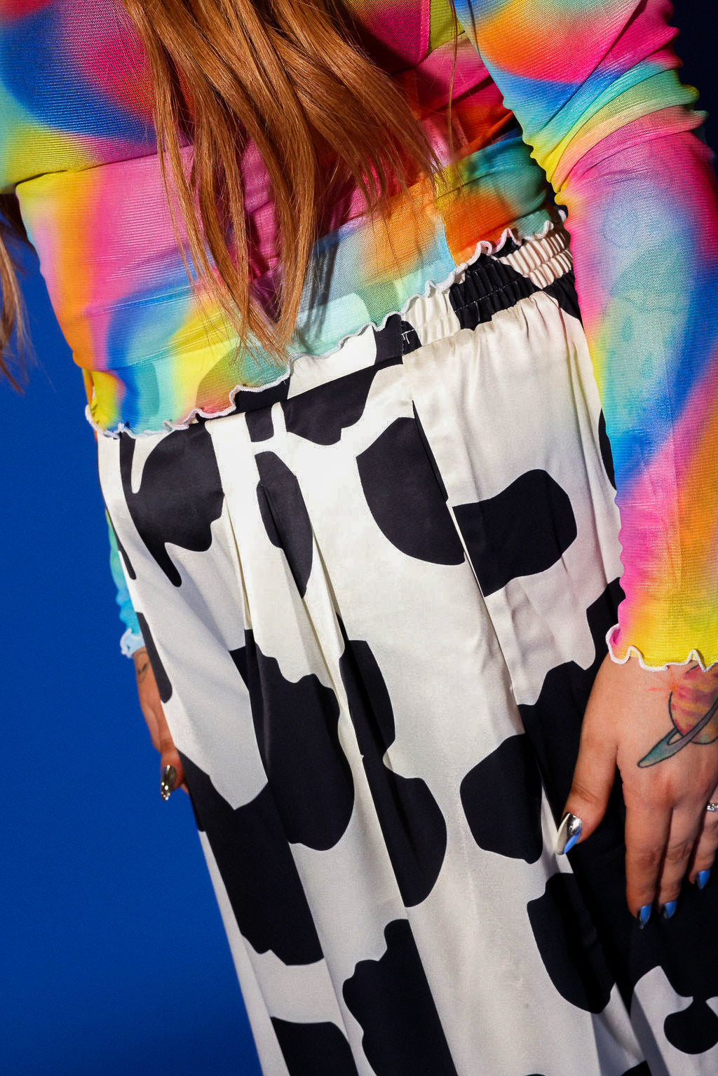 Moo(d) Swing Wide-Leg Trousers