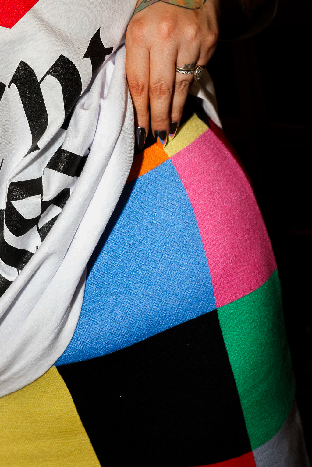 **PRE-ORDER: ships by 10/31 Round ll** Color Theory Knit Midi Skirt