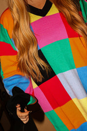 Color Theory Knit Sweater Dress **RESTOCKED**