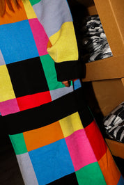 **PRE-ORDER: ships by 10/31 Round ll** Color Theory Knit Sweater Dress