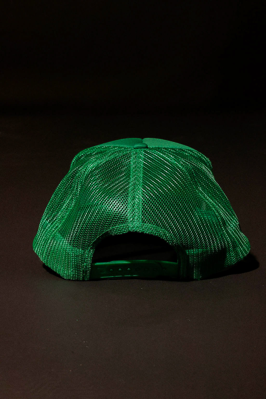 It's Not Clocking Embroidered Green Trucker Hat
