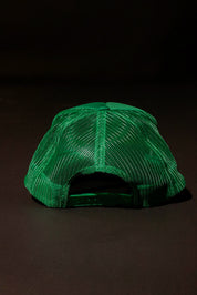 It's Not Clocking Embroidered Green Trucker Hat