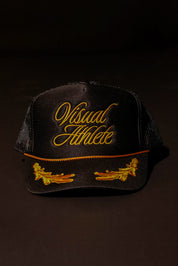 Visual Athlete Captain Black Trucker Hat