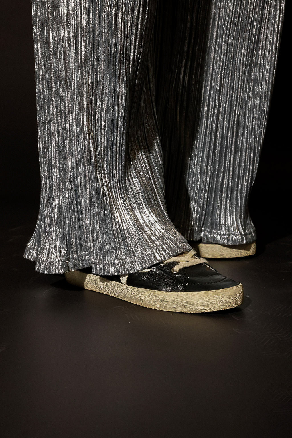 Heavy Metal Plissé Pants