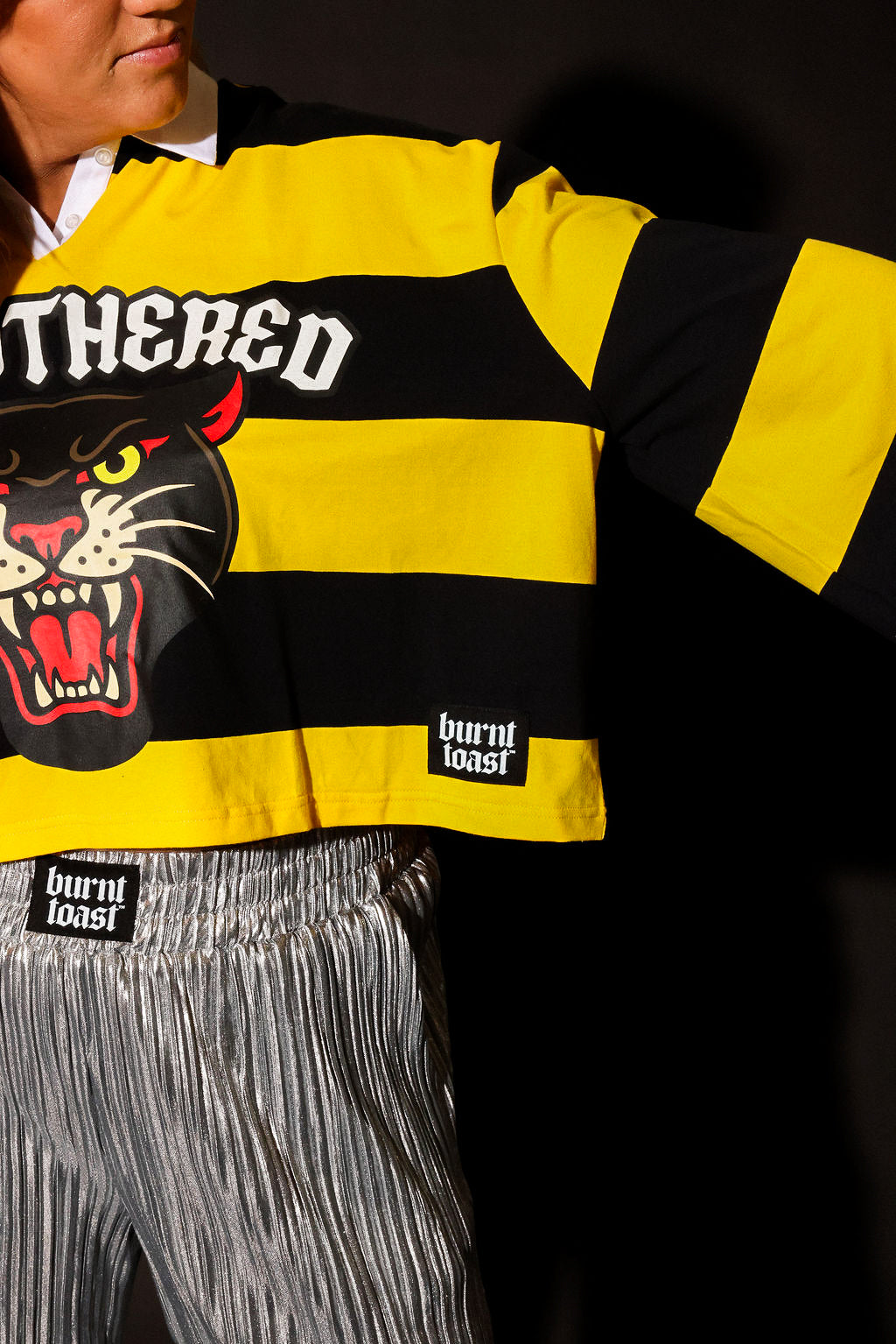 Unbothered Long Sleeve Polo Shirt