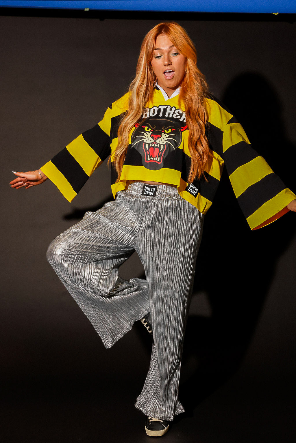 Heavy Metal Plissé Pants