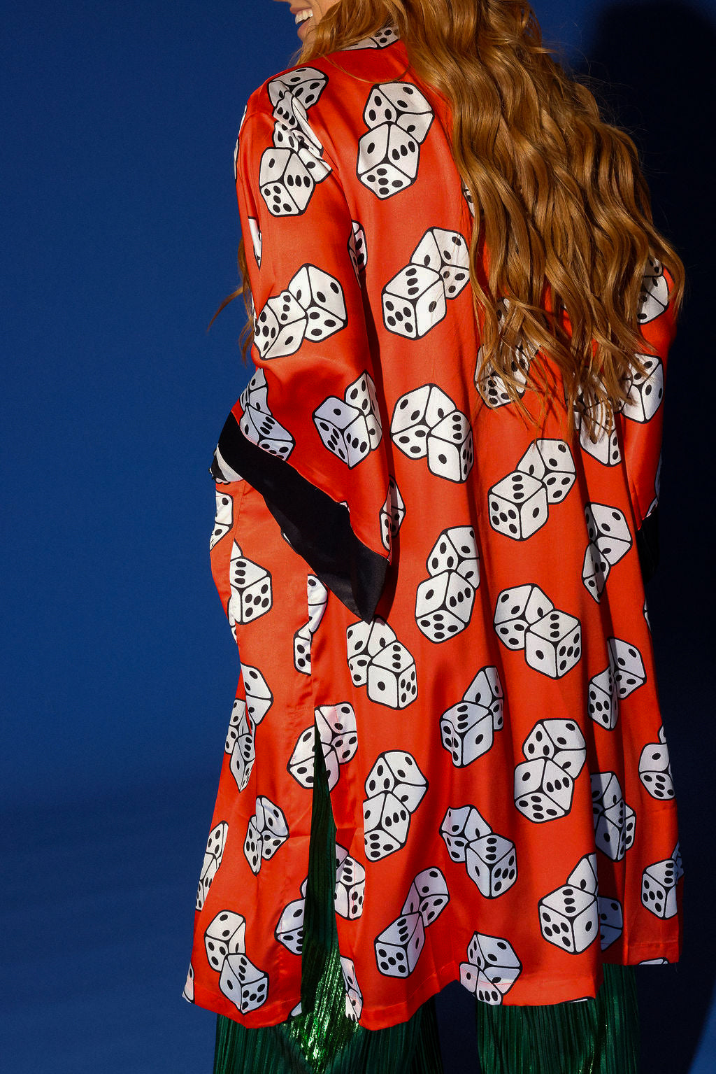 High Stakes Red Dice Duster