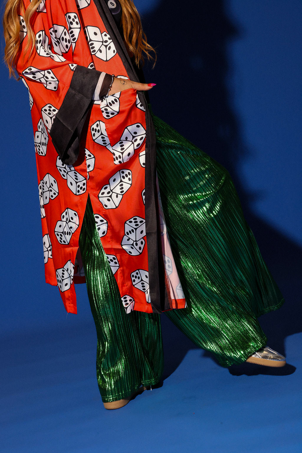 High Stakes Red Dice Duster