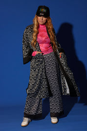 Main Character Smiley Straight-Leg Pants  **RESTOCKED**