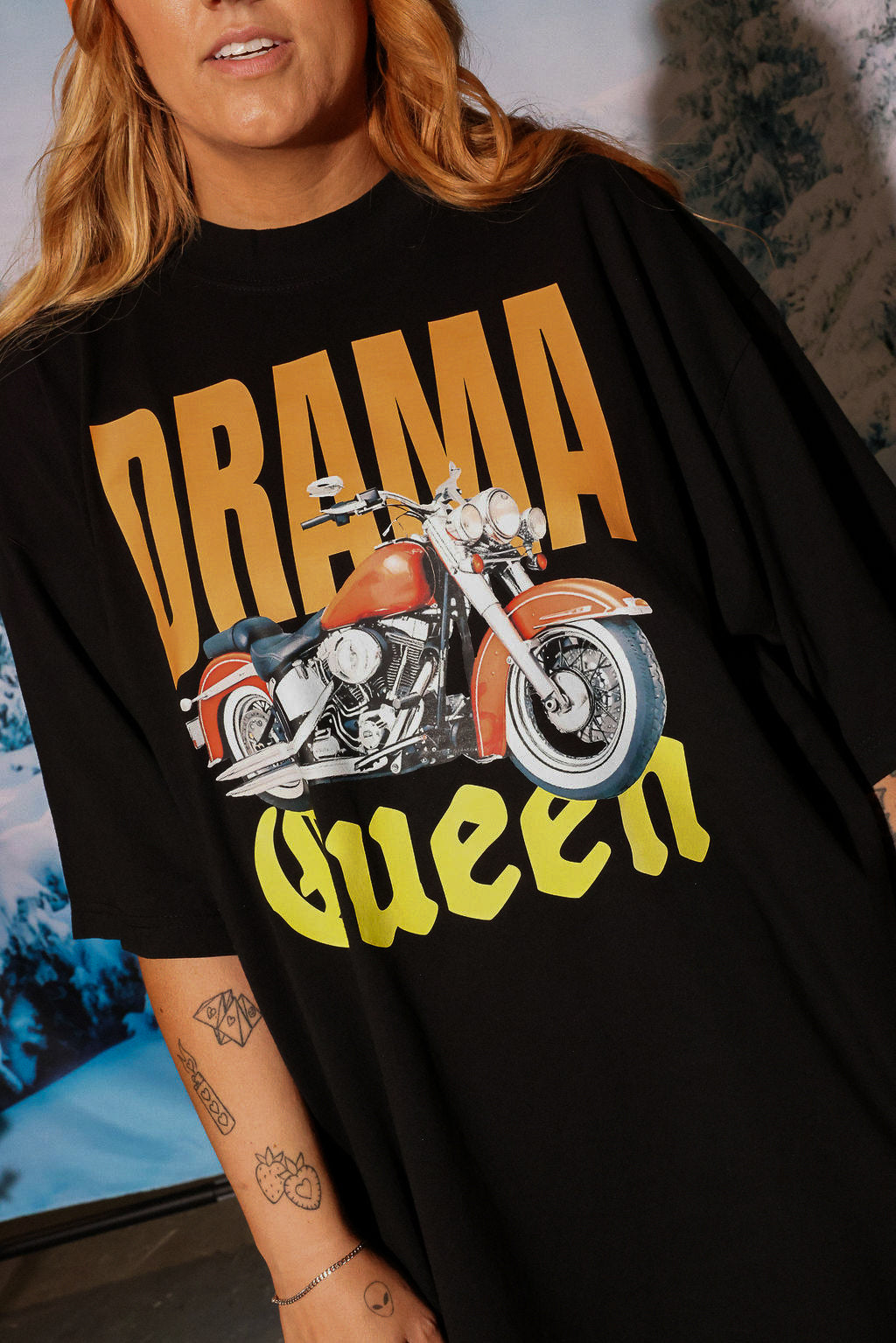 Drama Queen Premium Graphic Tee (Digital Ink)