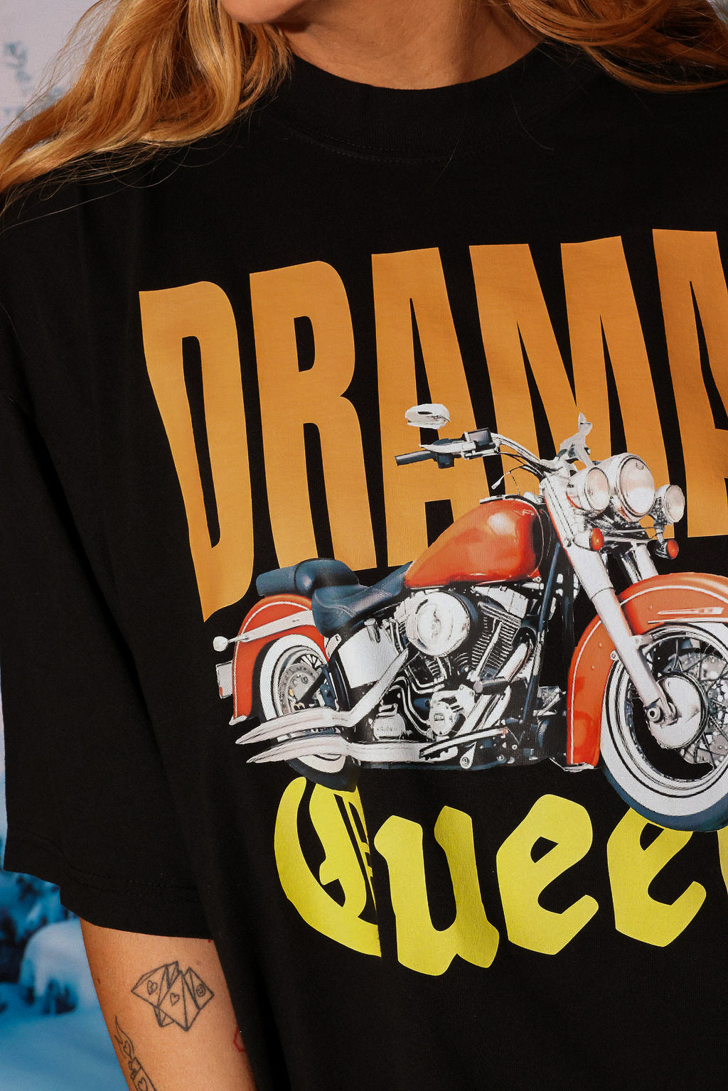 Drama Queen Premium Graphic Tee (Digital Ink)