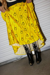 Happy To Be Here Smiley Pleated Skirt **RESTOCKED**