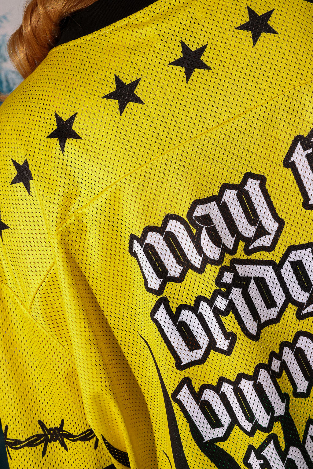 We are Legends Yellow Flame Jersey