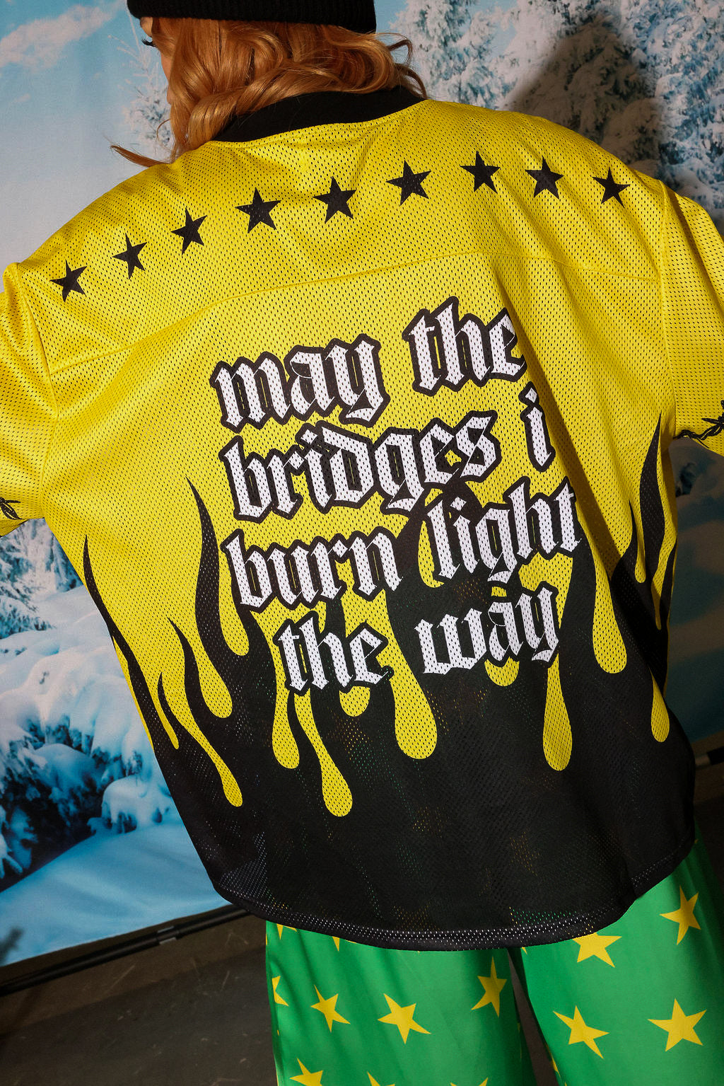 We are Legends Yellow Flame Jersey