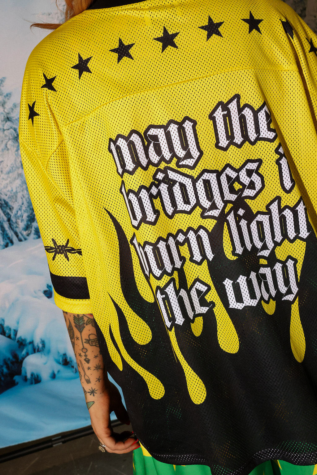 We are Legends Yellow Flame Jersey