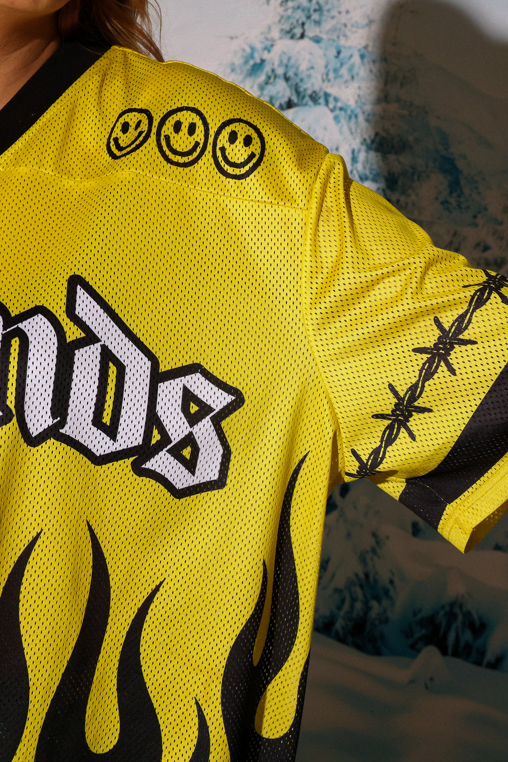 We are Legends Yellow Flame Jersey