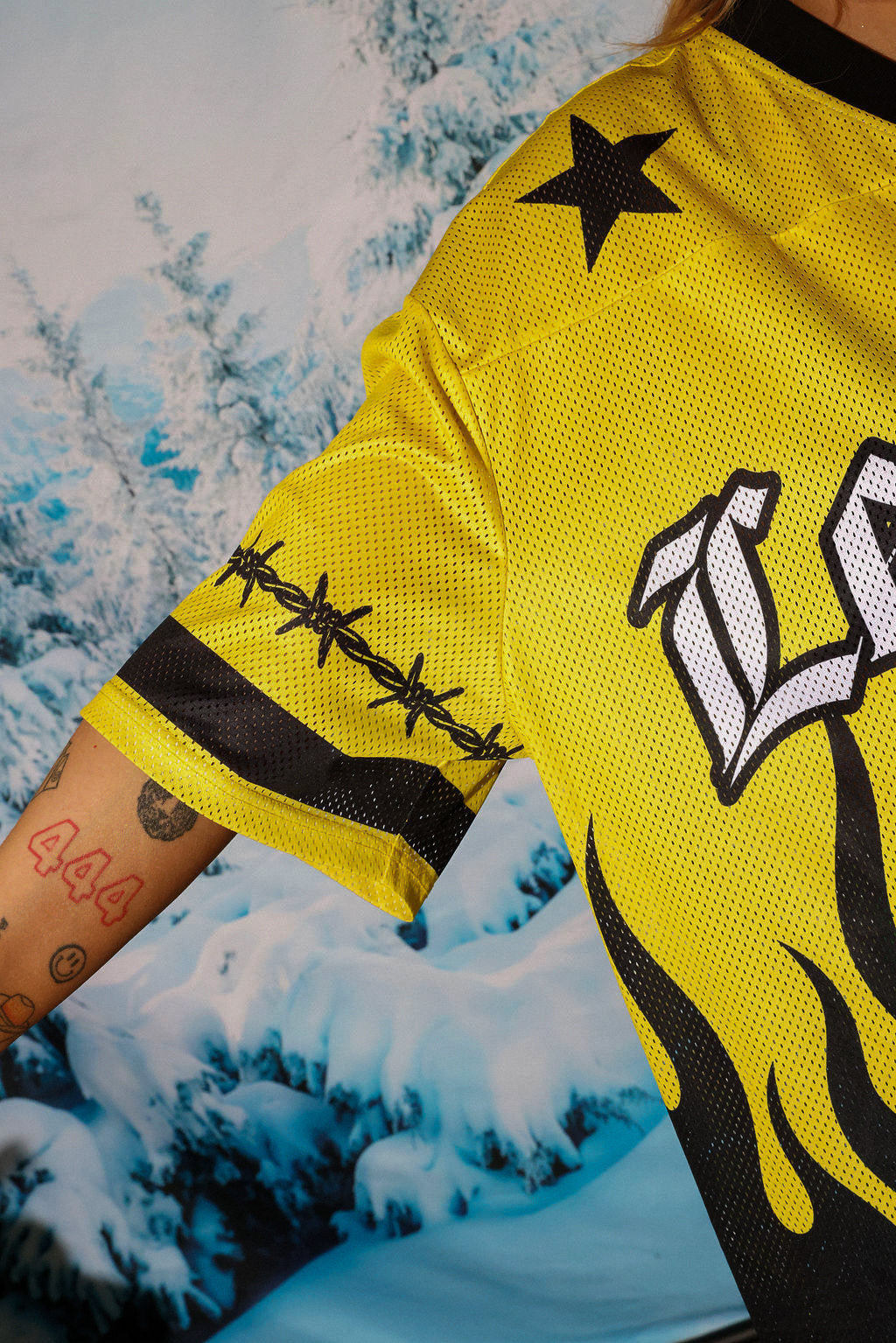 We are Legends Yellow Flame Jersey