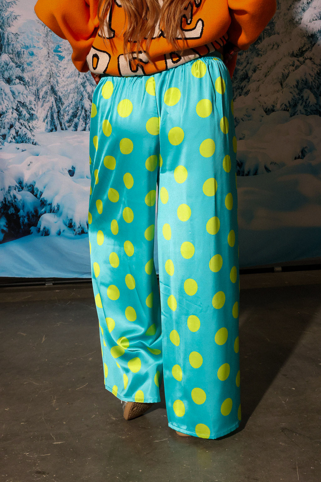 Spotlight Wide-Leg Trousers