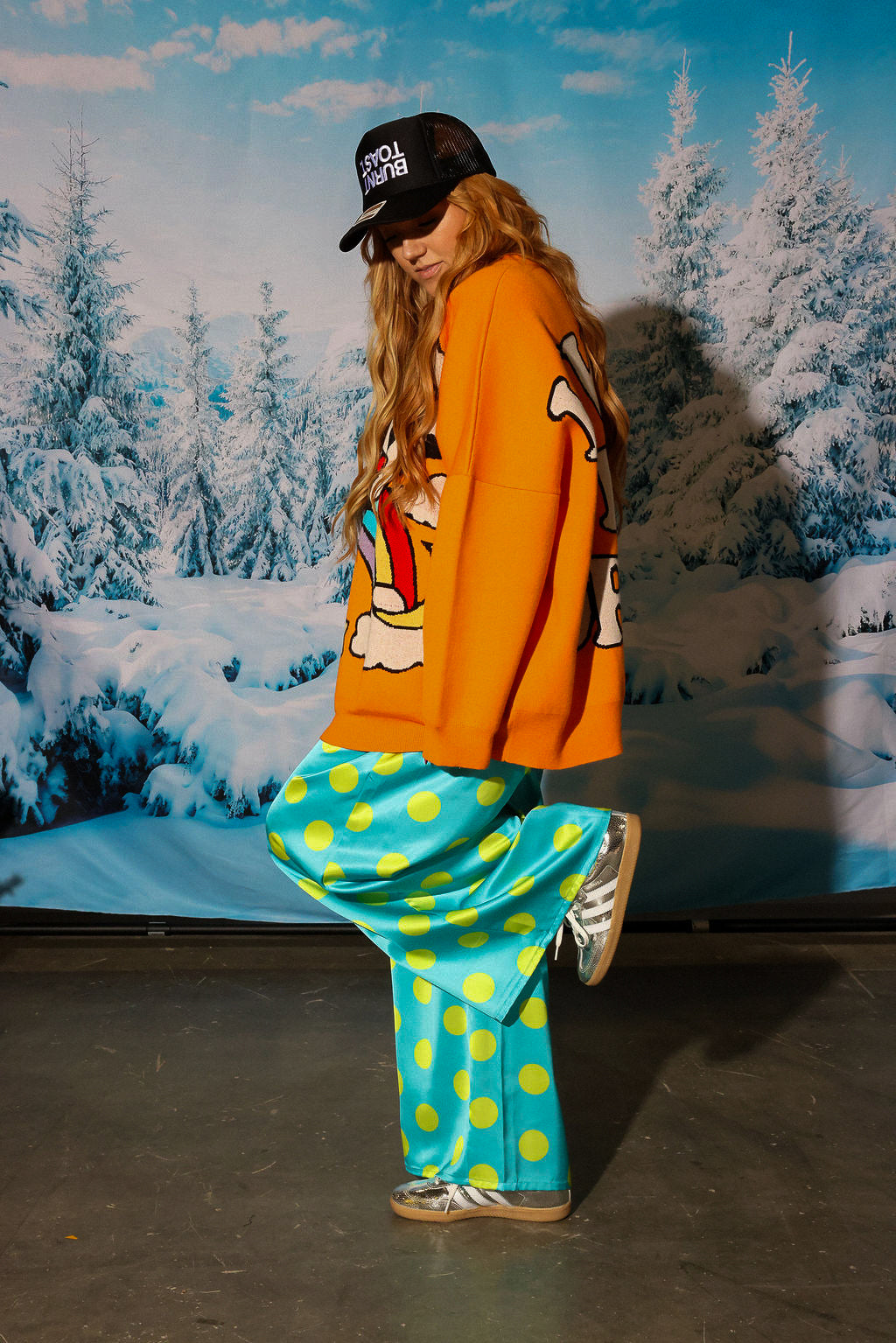 Spotlight Wide-Leg Trousers