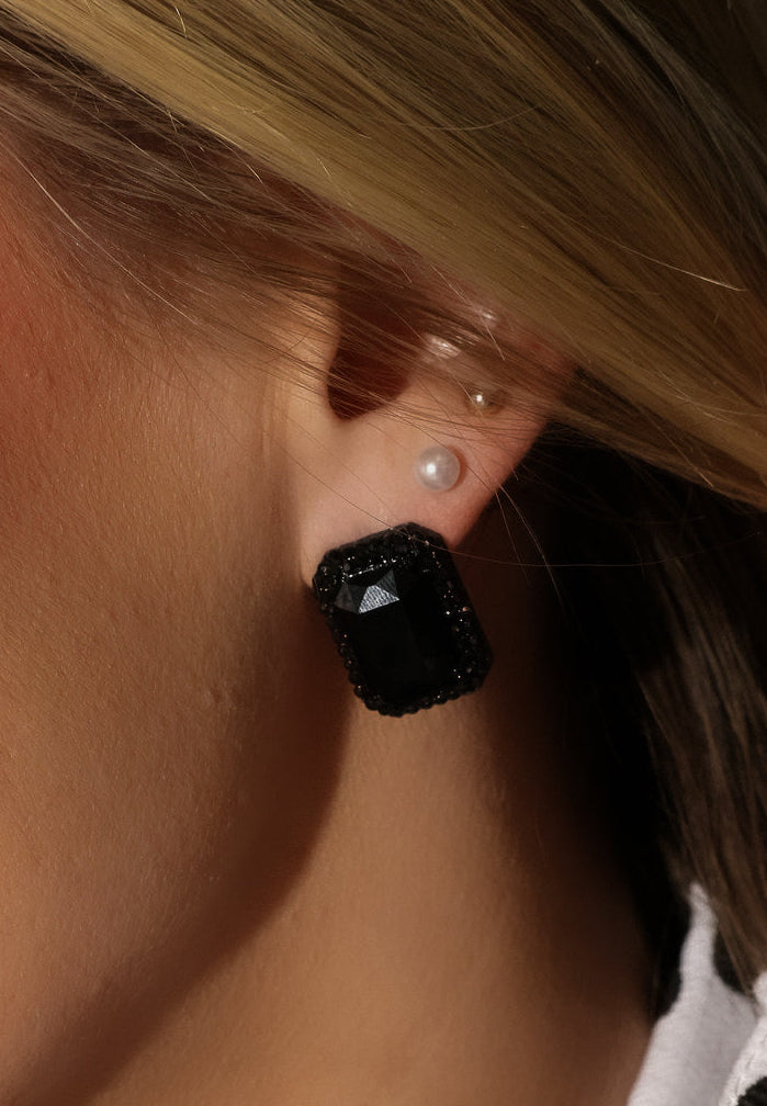 Blackout Stud Earrings