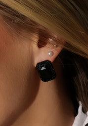 Blackout Stud Earrings