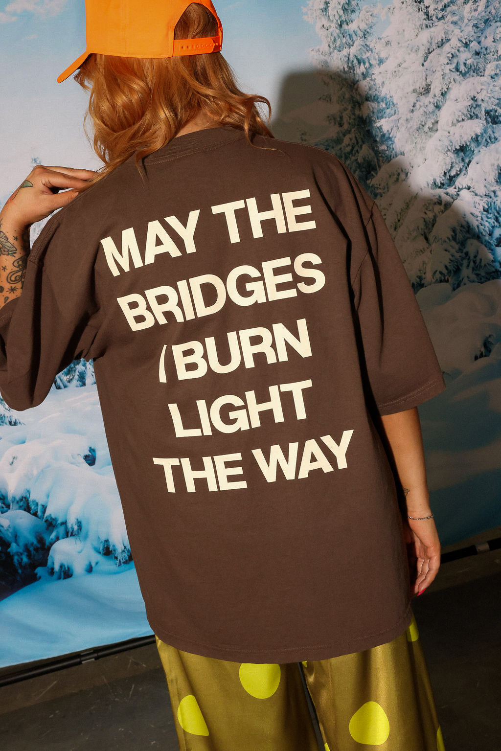 Burnt Toast Camo Star Premium Graphic Tee (Screen Print // Front + Back))