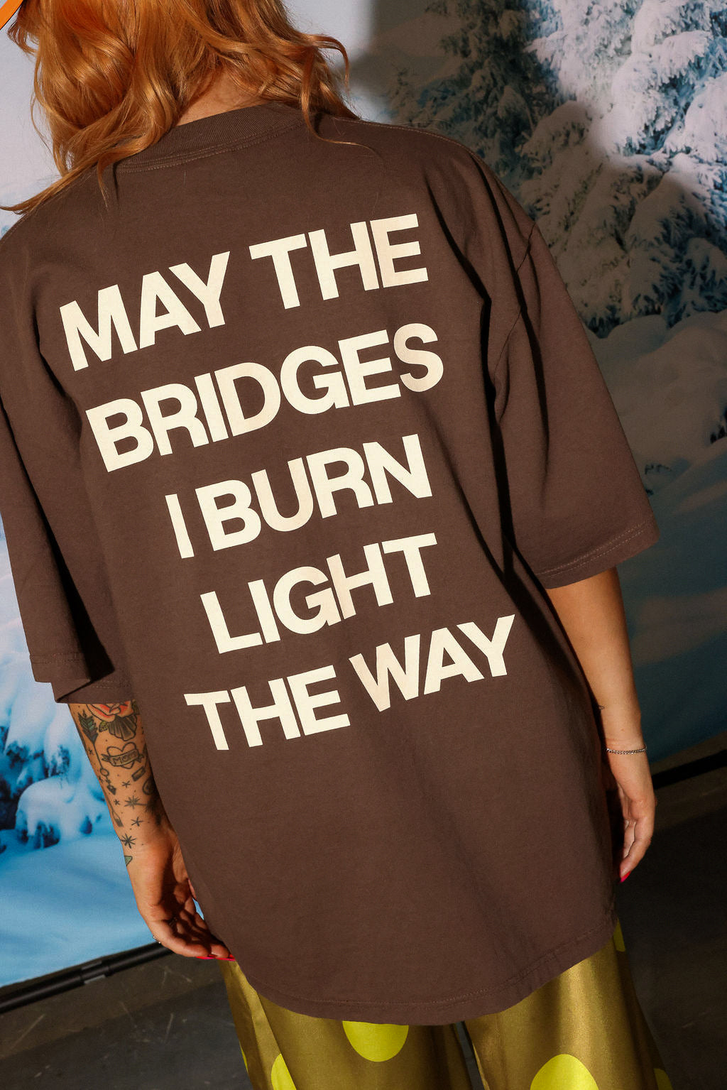 Burnt Toast Camo Star Premium Graphic Tee (Screen Print // Front + Back))