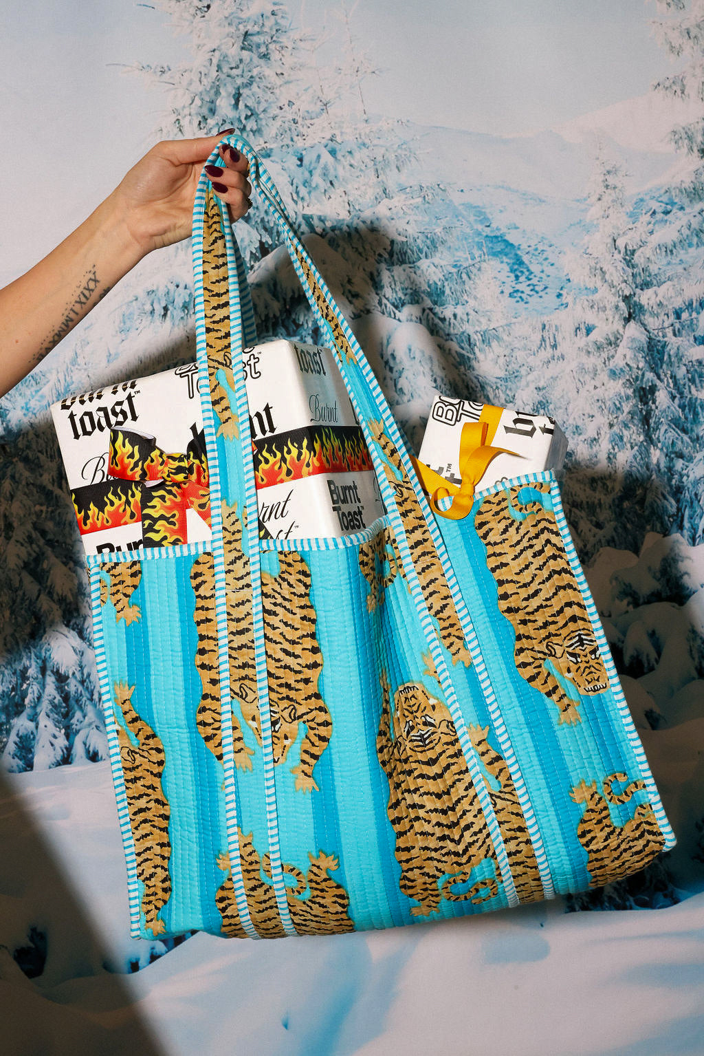 Electric Jungle Tote