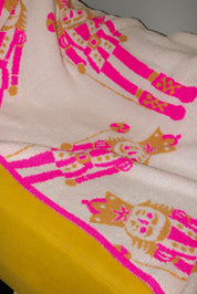 Sugarplum Pink Nutcracker Blanket