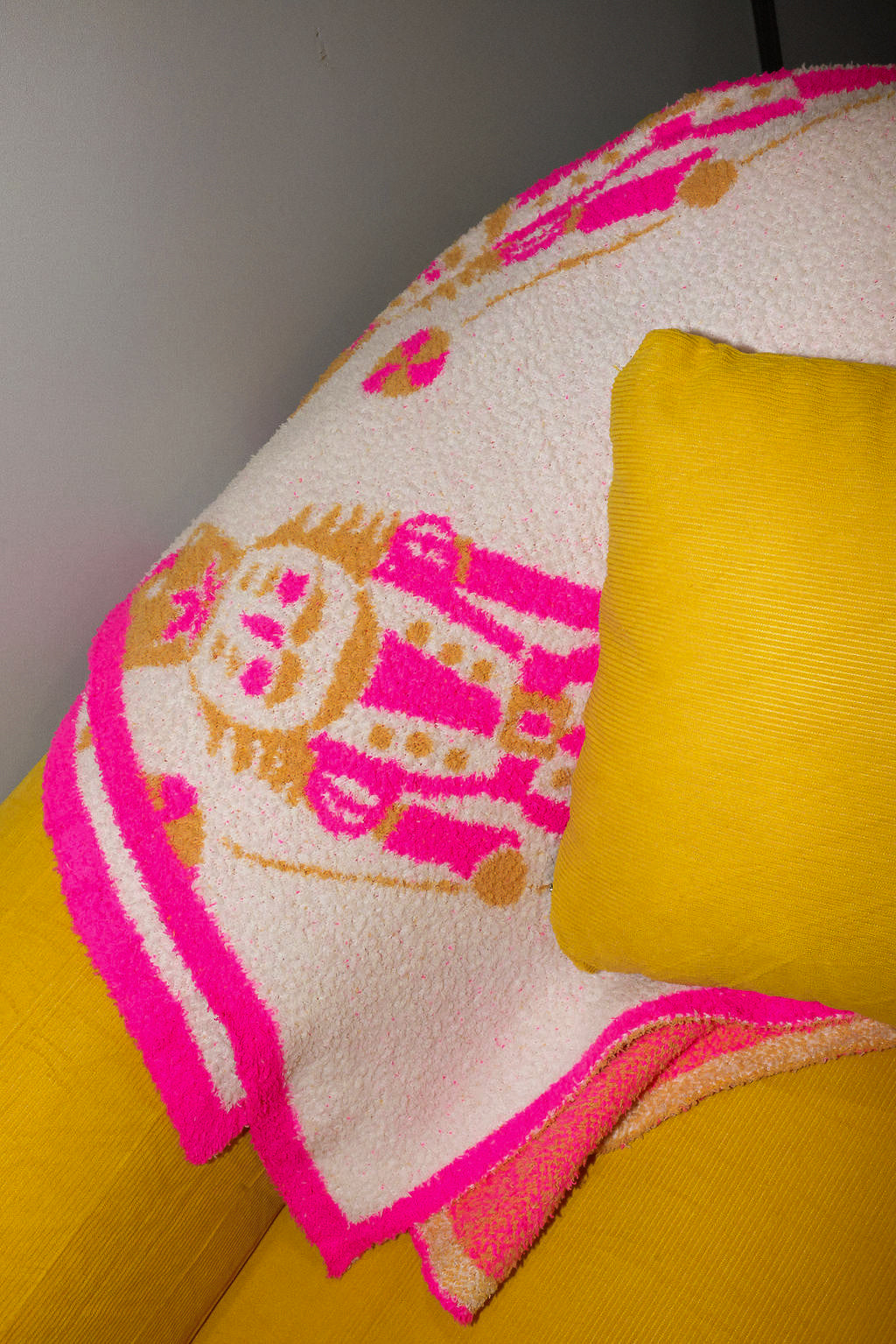 Sugarplum Pink Nutcracker Blanket