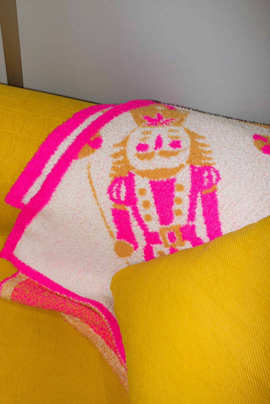 Sugarplum Pink Nutcracker Blanket